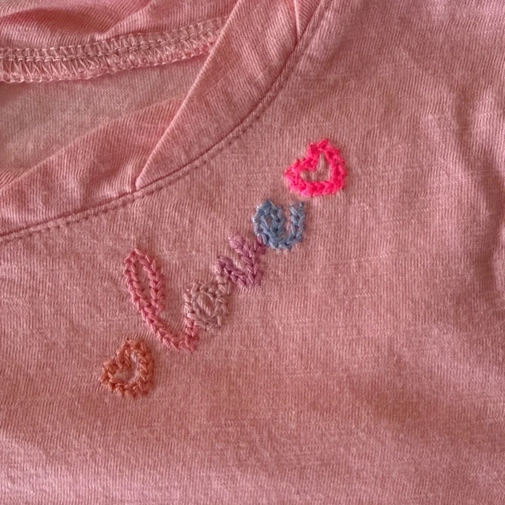 Splendid Girls' Love Tee & Ombre Spray Leggings Set  sz 6
